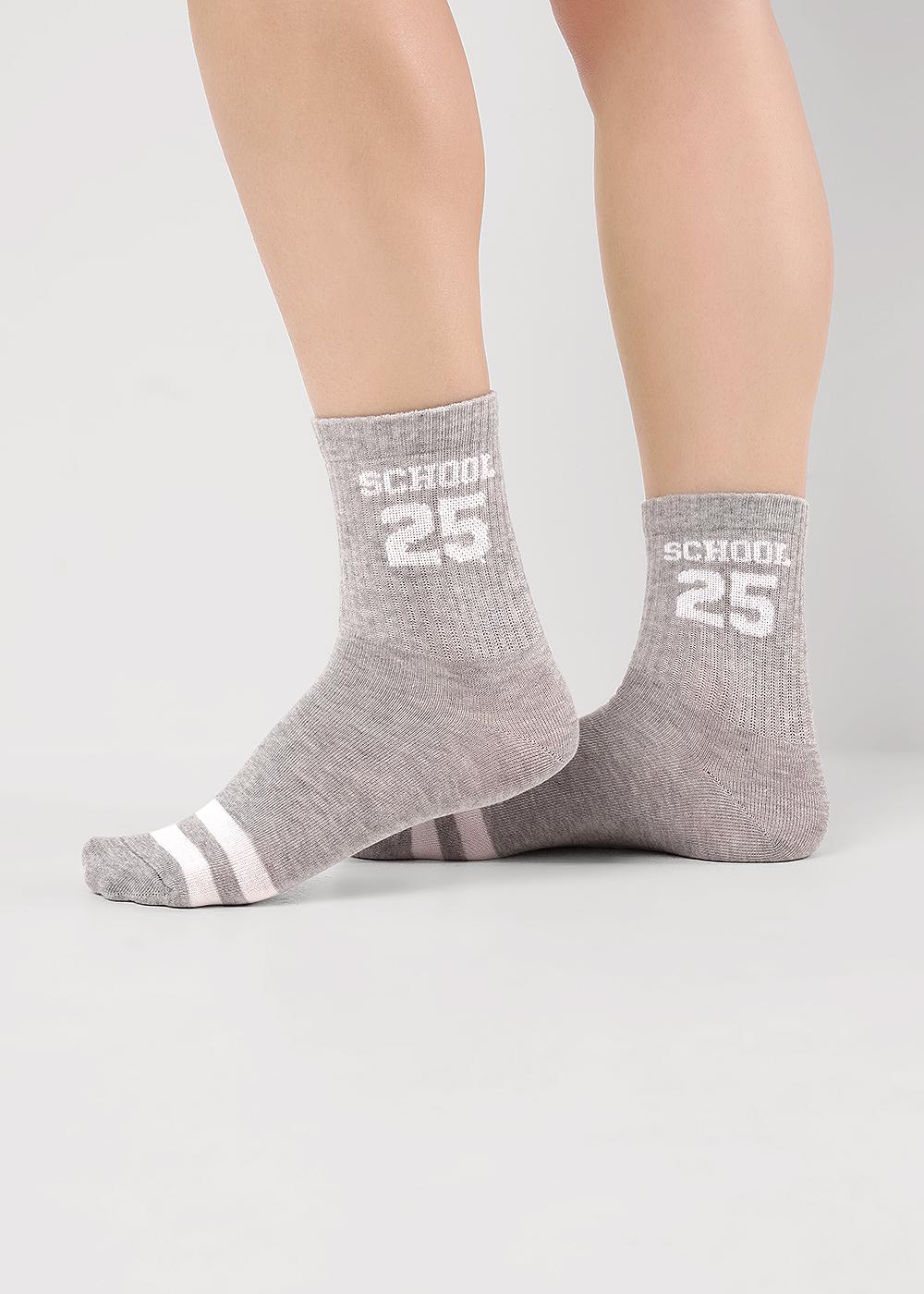 меланж серый