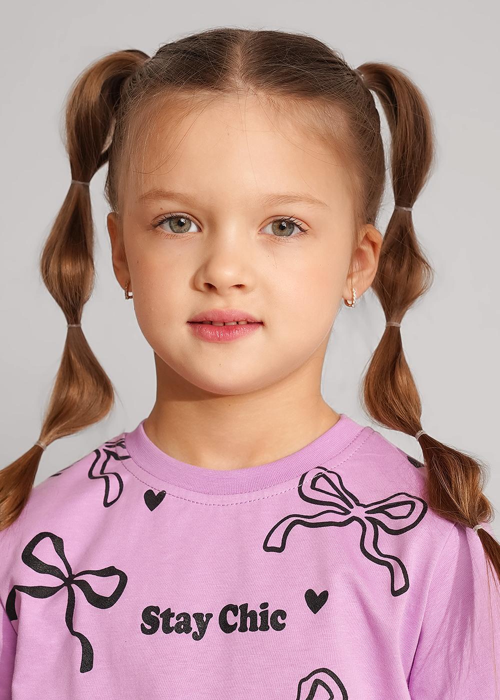 CLE 866748/13кд_п Футболка детская для девочки