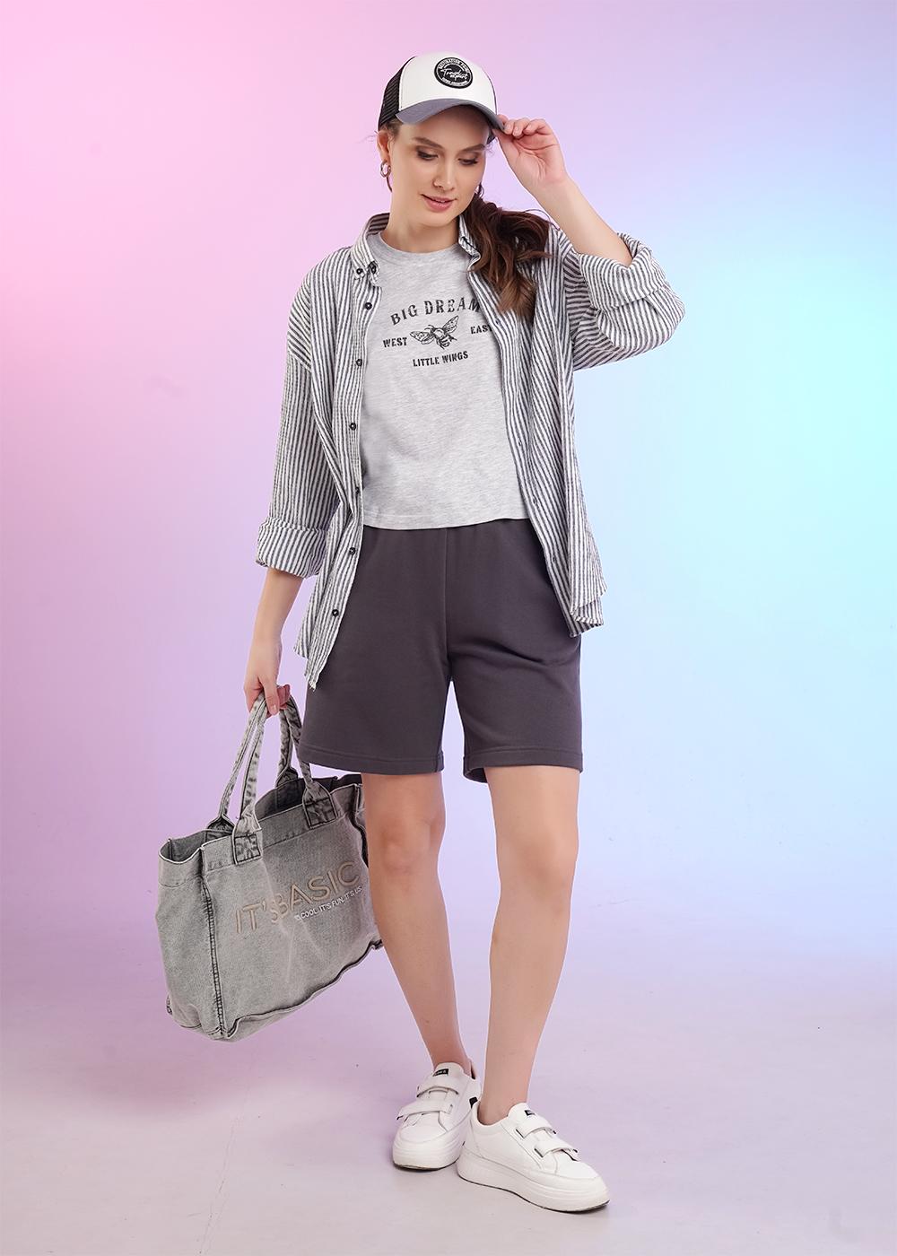 CLE LF26-1229/2 мел Футболка женская