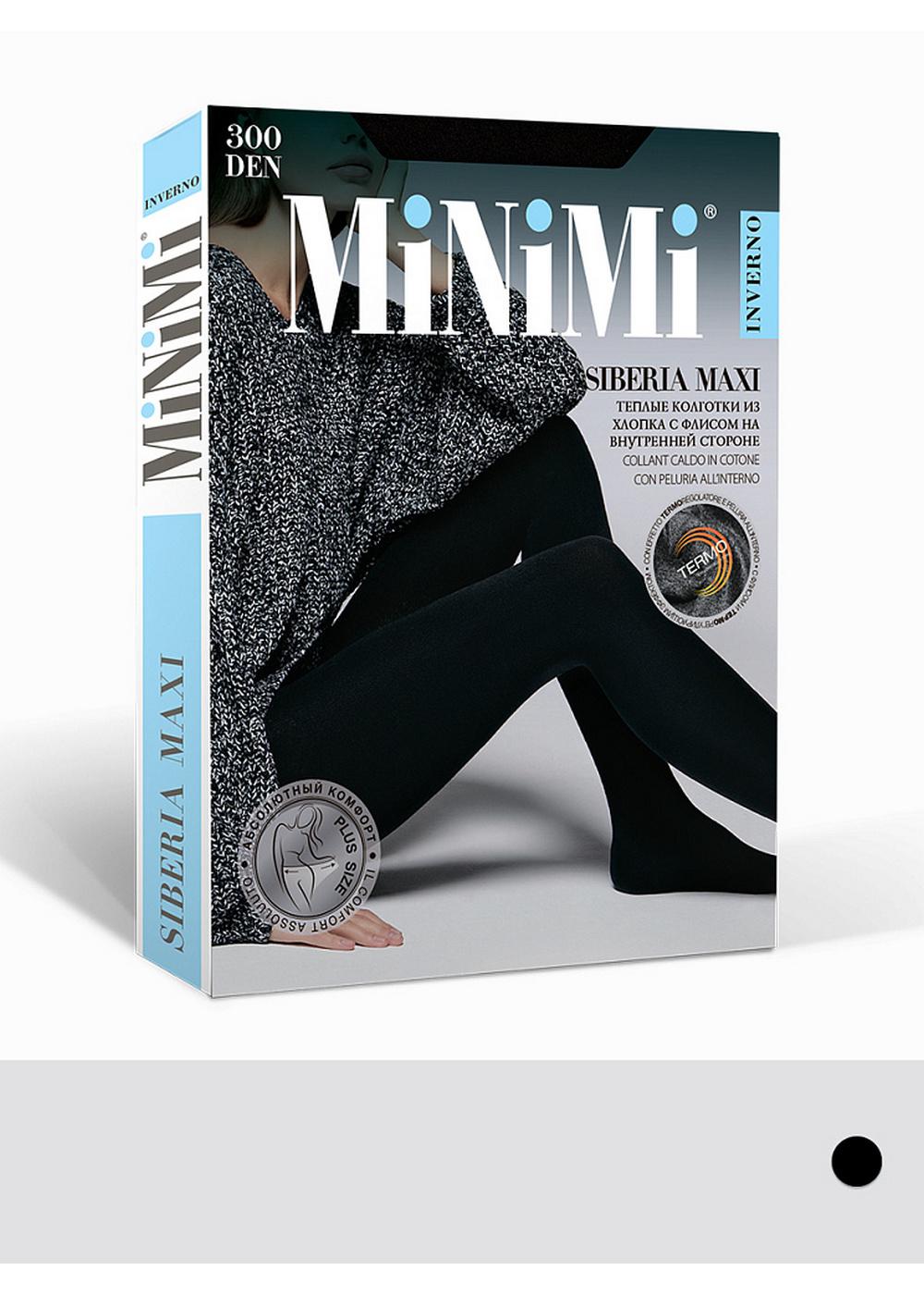 MIN SIBERIA 300 флис хлопок XL Колготки женские