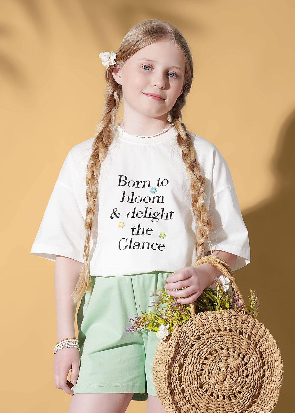 CLE 867440/17кд_п Футболка детская для девочки