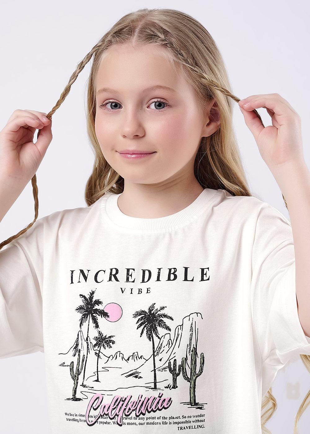 CLE 856885/19кд_п Футболка детская для девочки