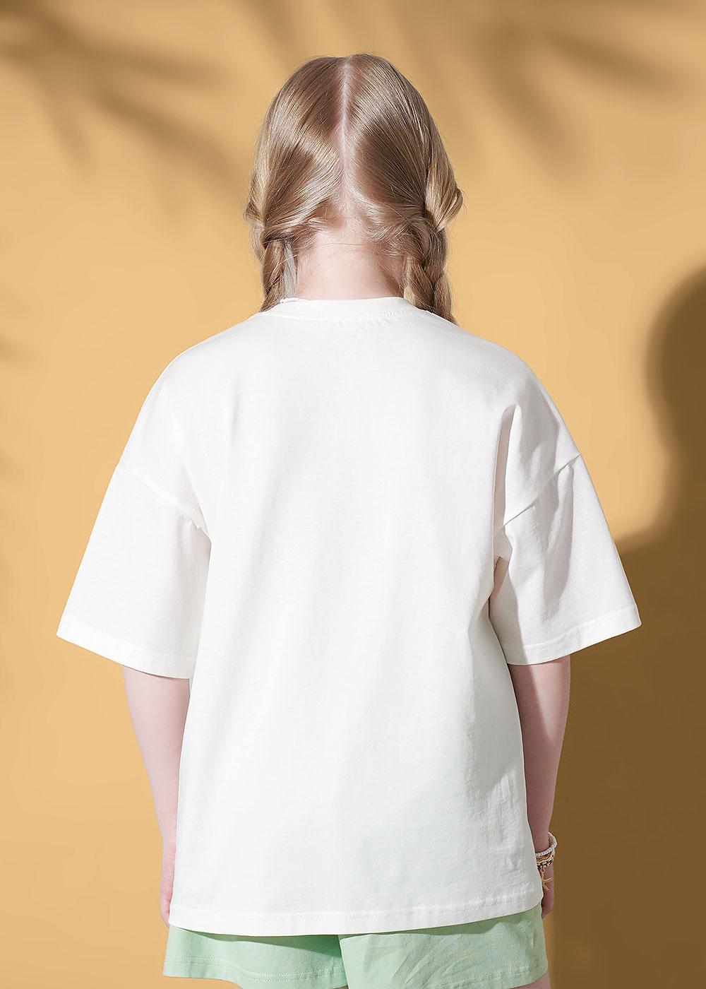 CLE 867440/17кд_п Футболка детская для девочки