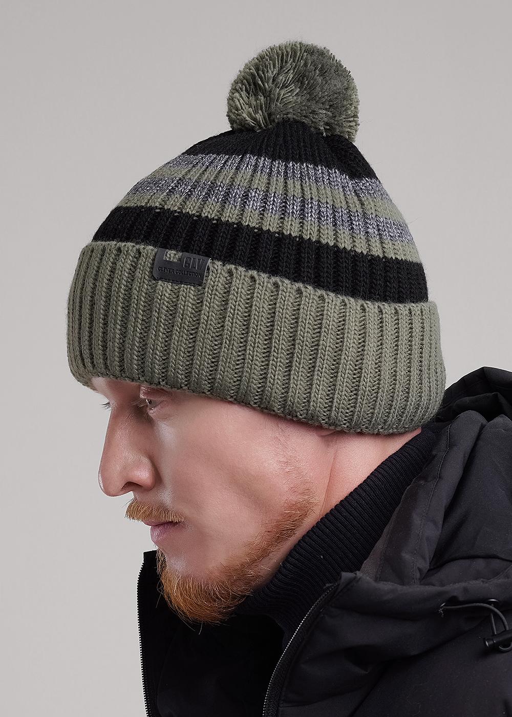 CLE 454545ап флис Шапка мужская