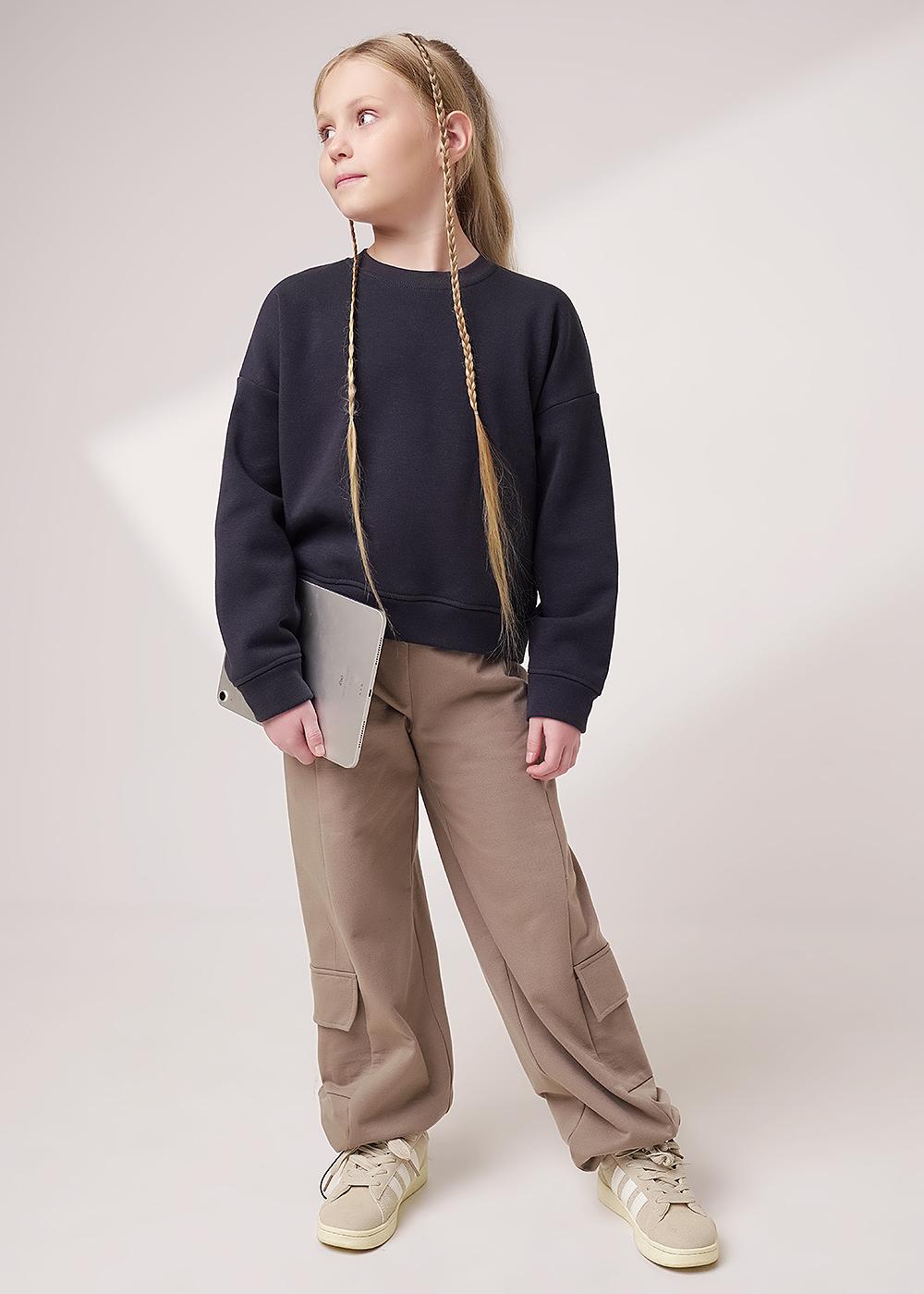 CLE 757225/25пю Свитшот для девочки