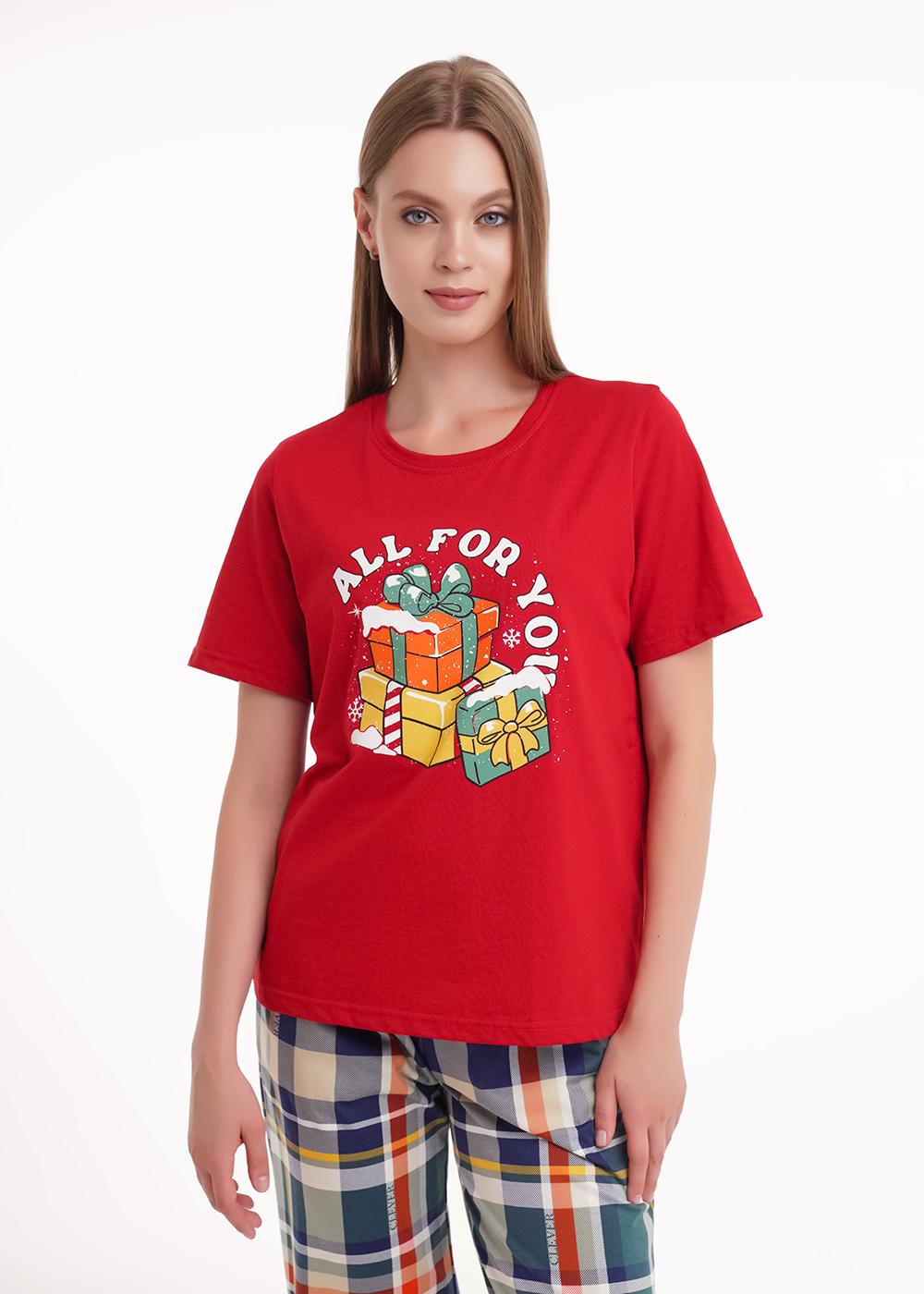 CLE LF15-1194 Футболка женская для дома