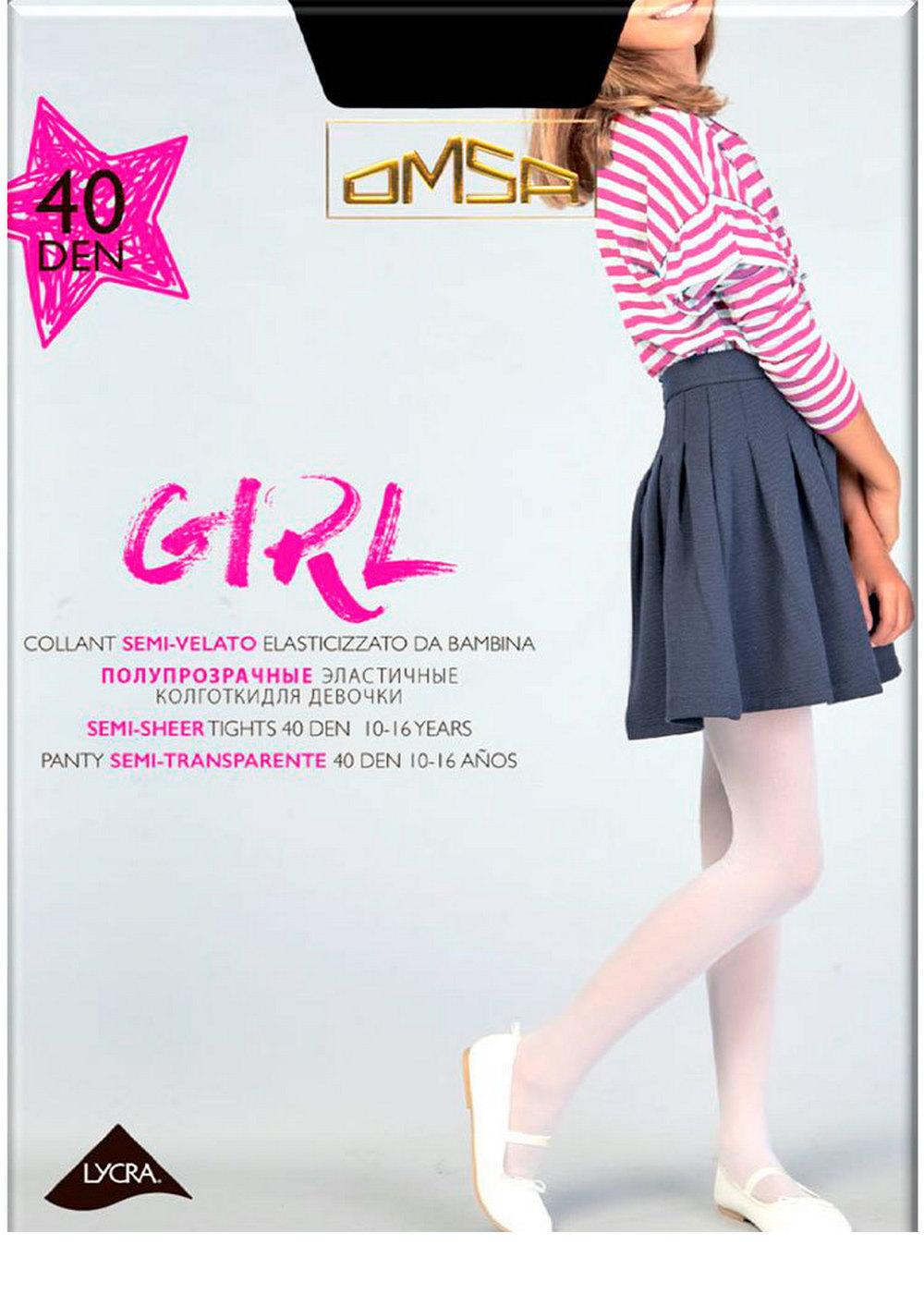 OM GIRL 40 6-8 Колготки детские