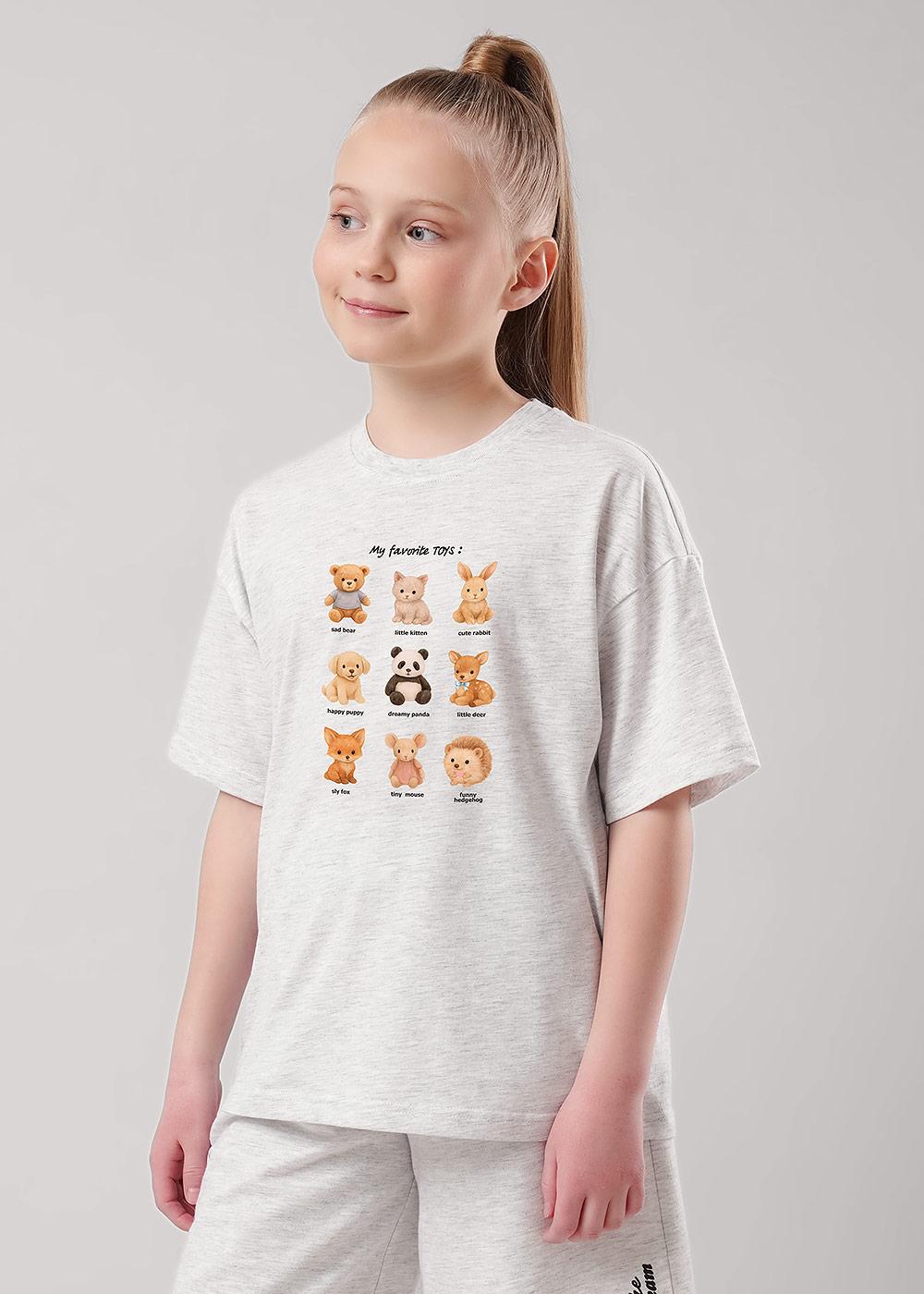 CLE 866885/13кдп_п Футболка детская для девочки