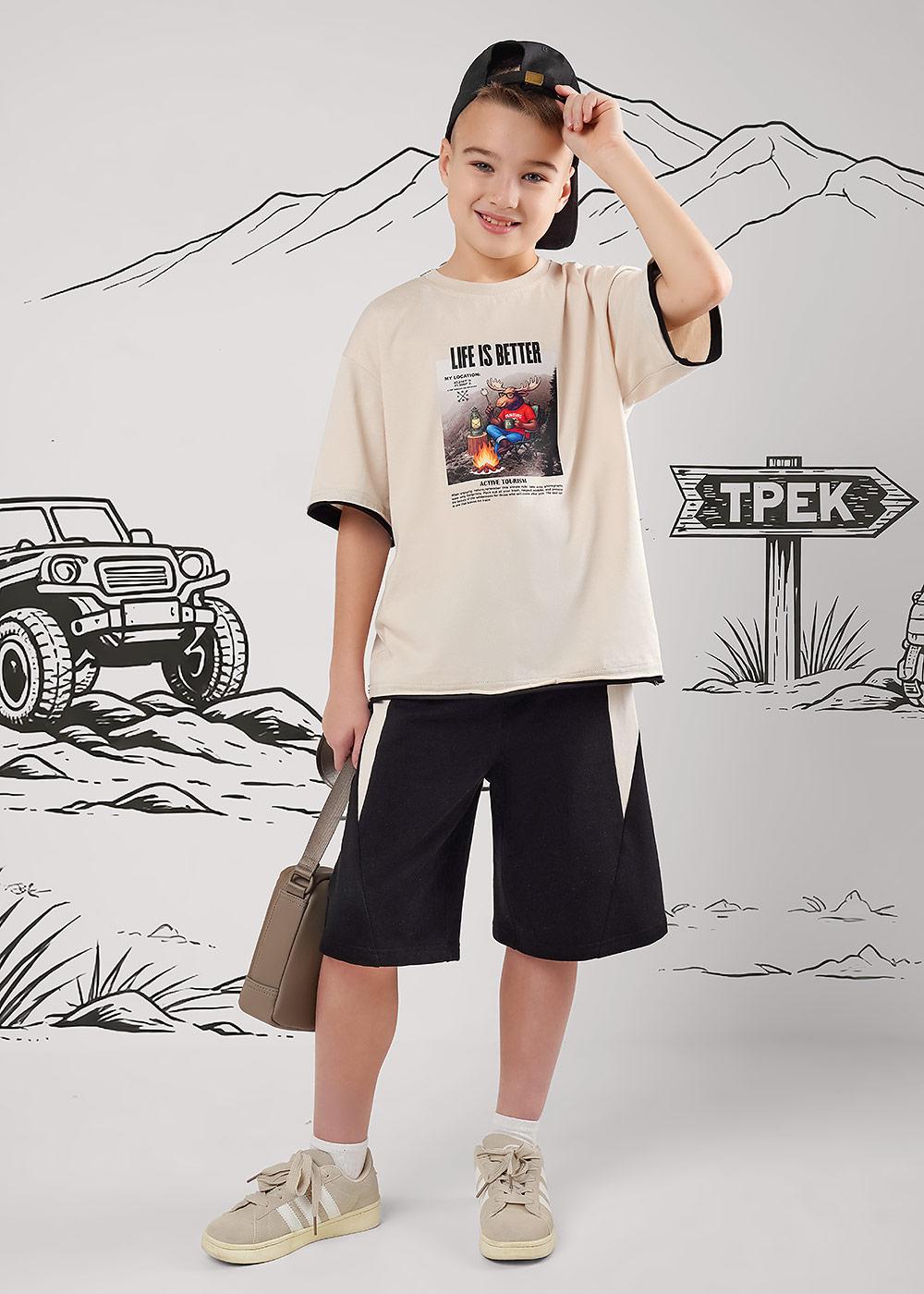 CLE 867327/12кд_п Футболка детская для мальчика