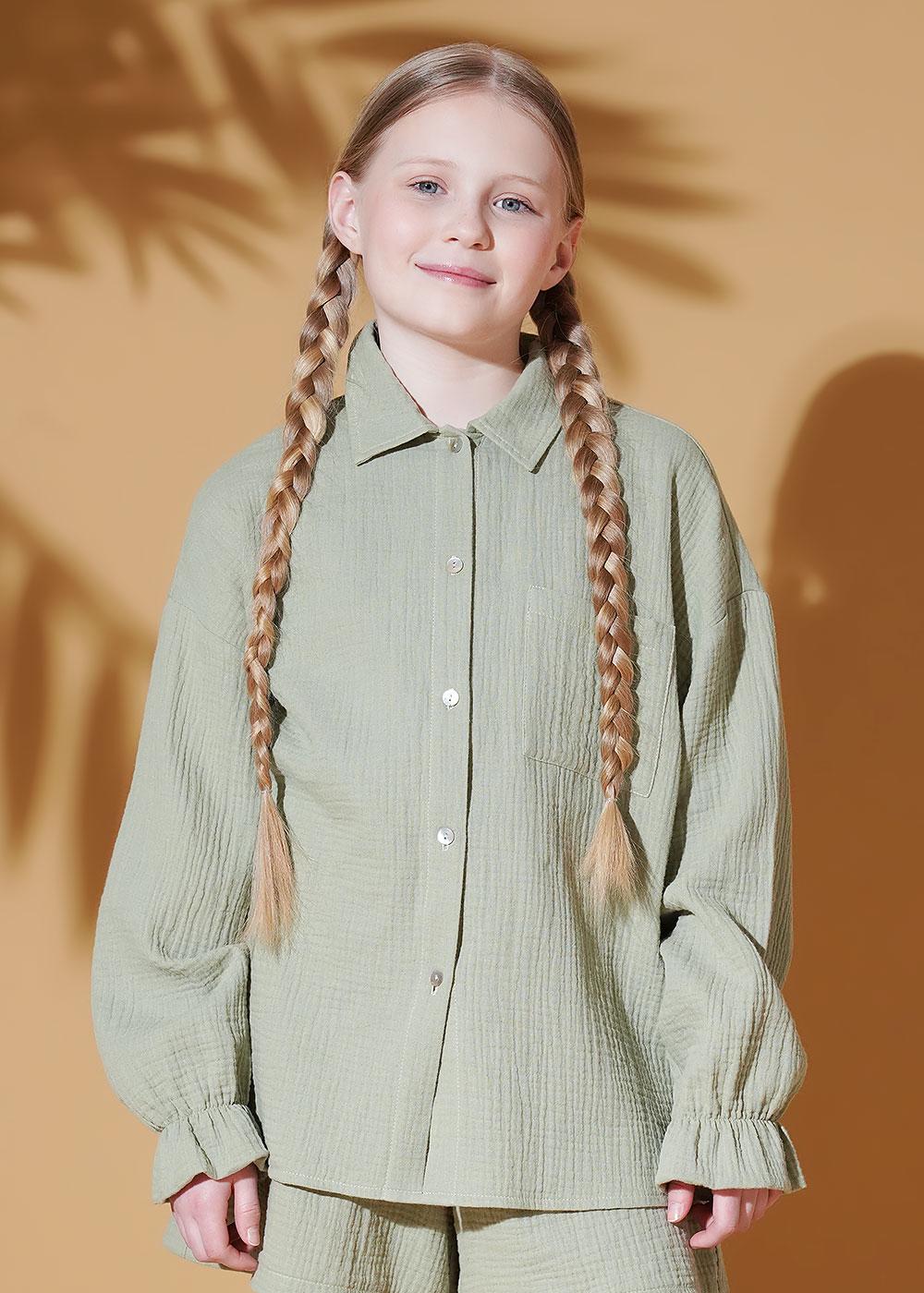 CLE 863308/17муж Рубашка детская