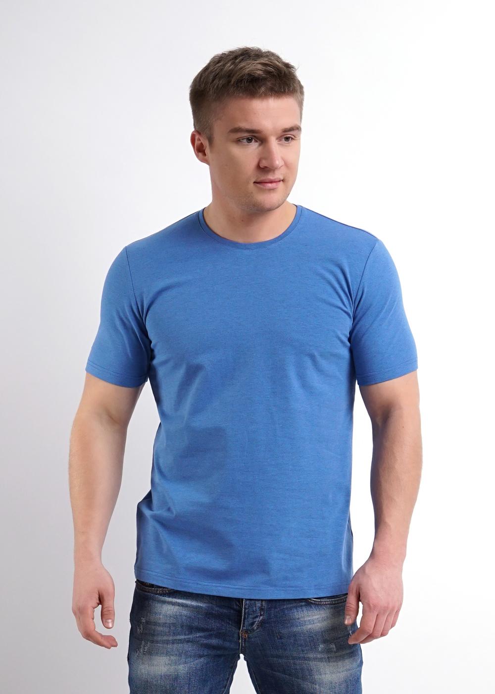 меланж синий