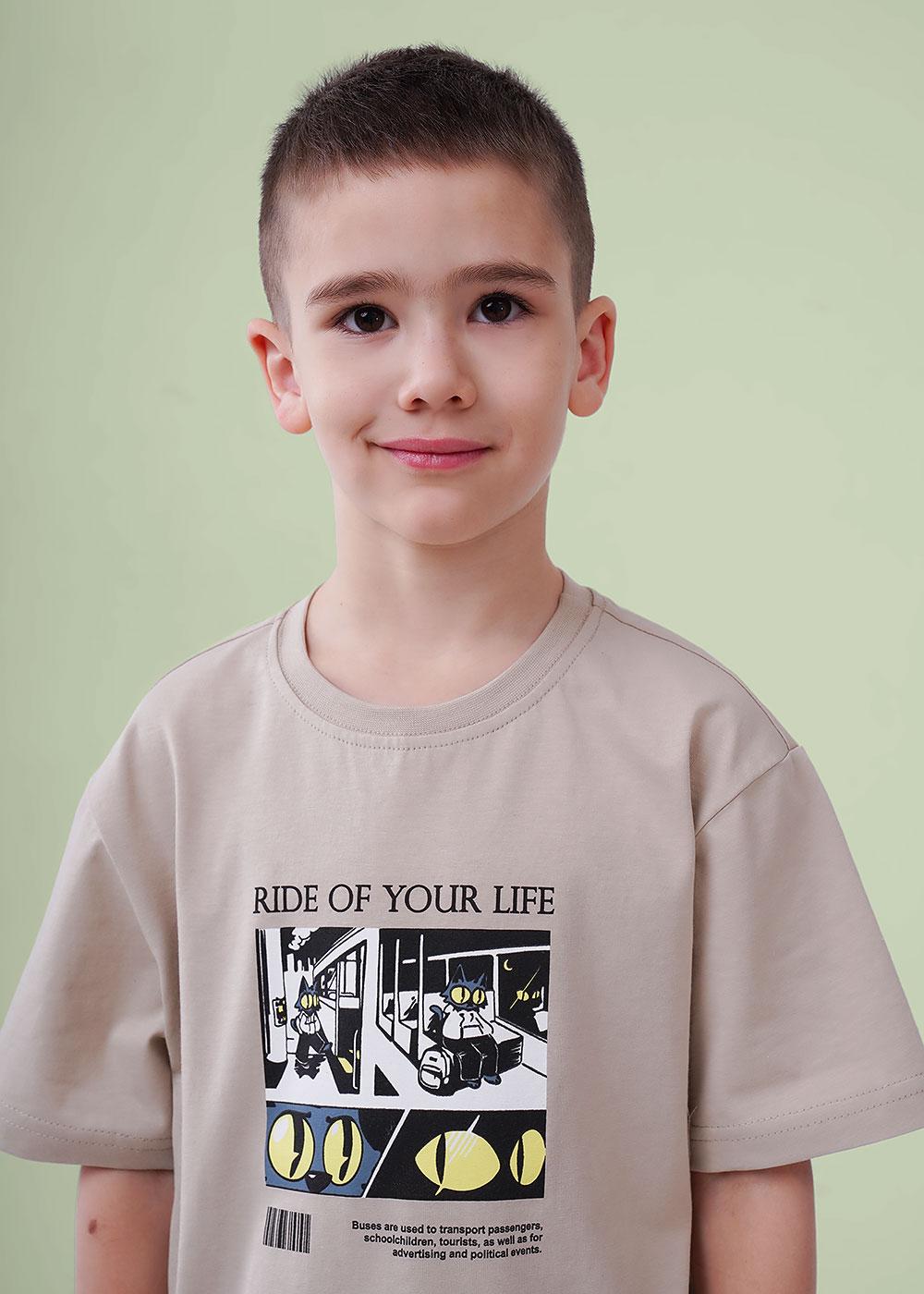 CLE 867419/18кд_п Футболка детская для мальчика