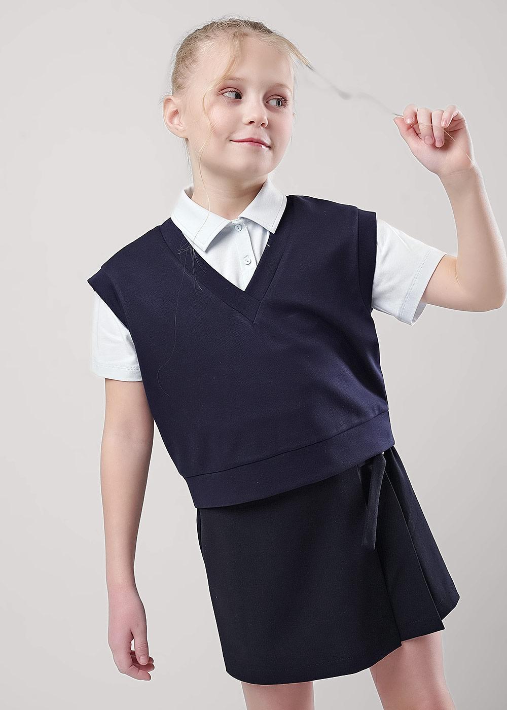 CLE 756248вэ школа Жилет детский для девочки