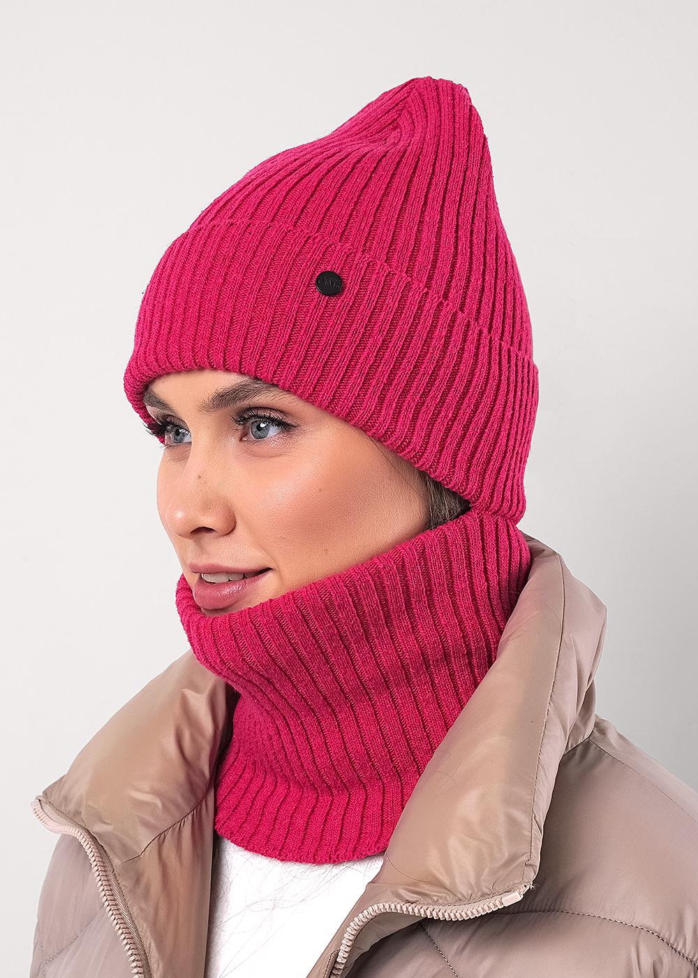 CLE 444306аш флис Шапка женская