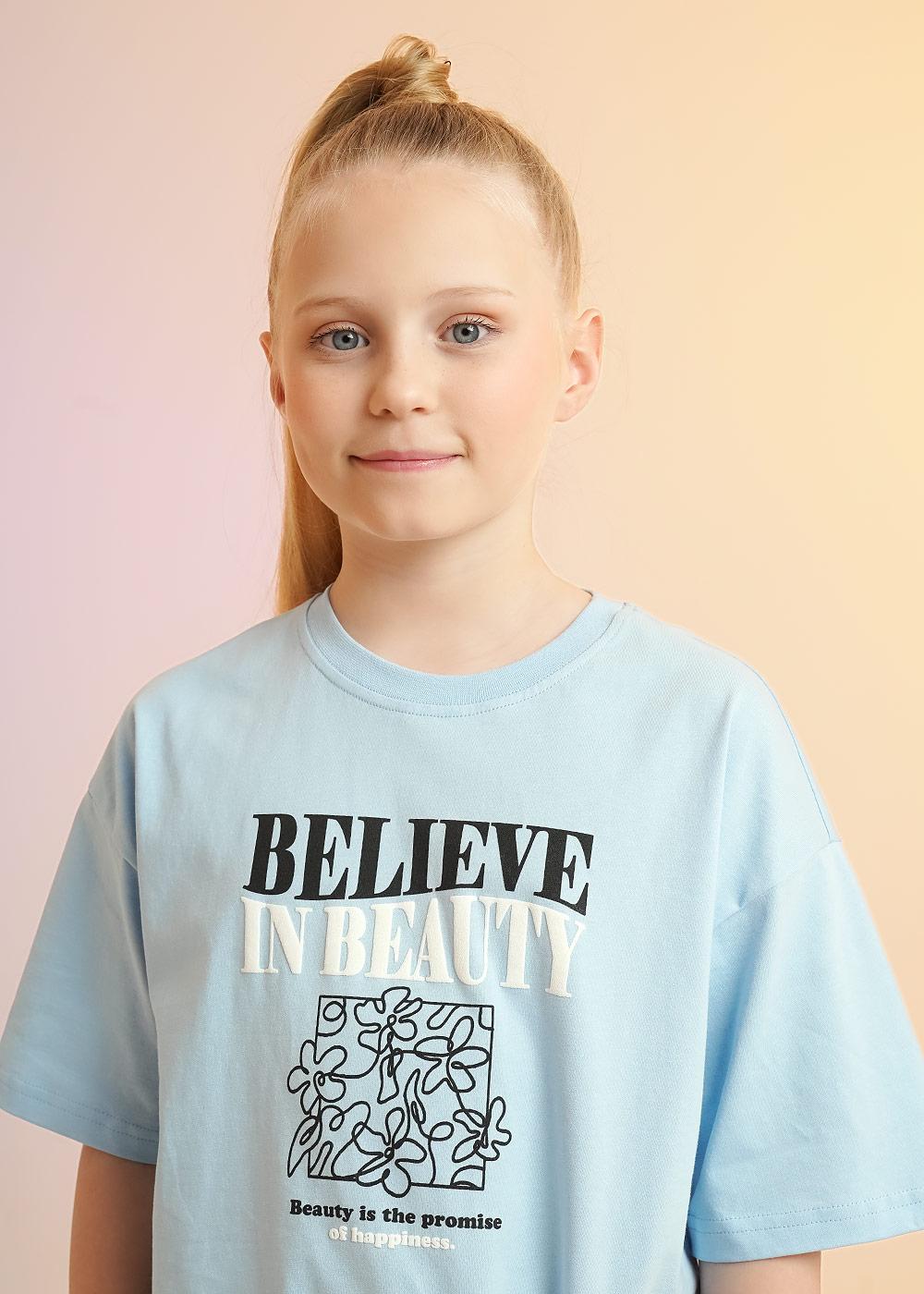 CLE 867353/13кд_п Футболка детская для девочки