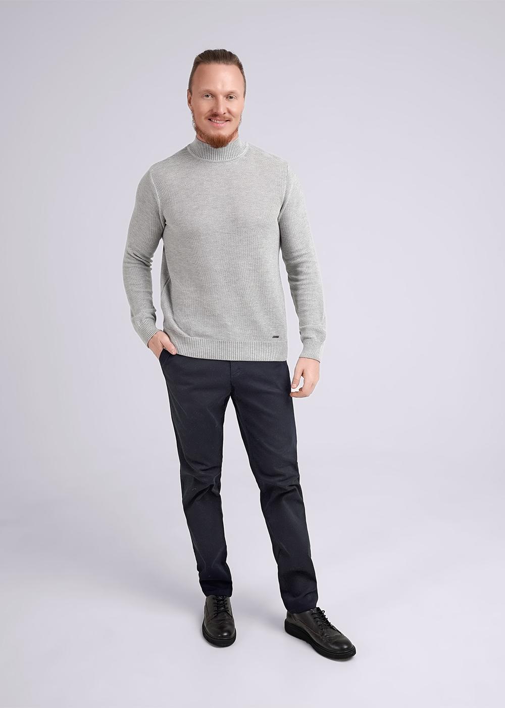 меланж серый