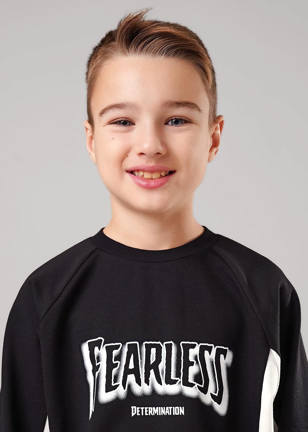 CLE 867290/10у_п Свитшот для мальчика