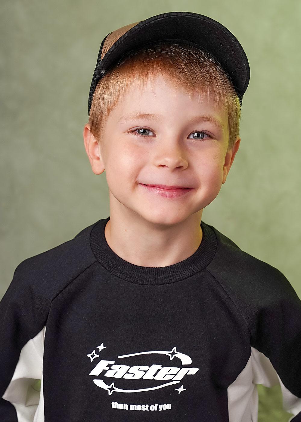 CLE 867289/10у_п Свитшот для мальчика