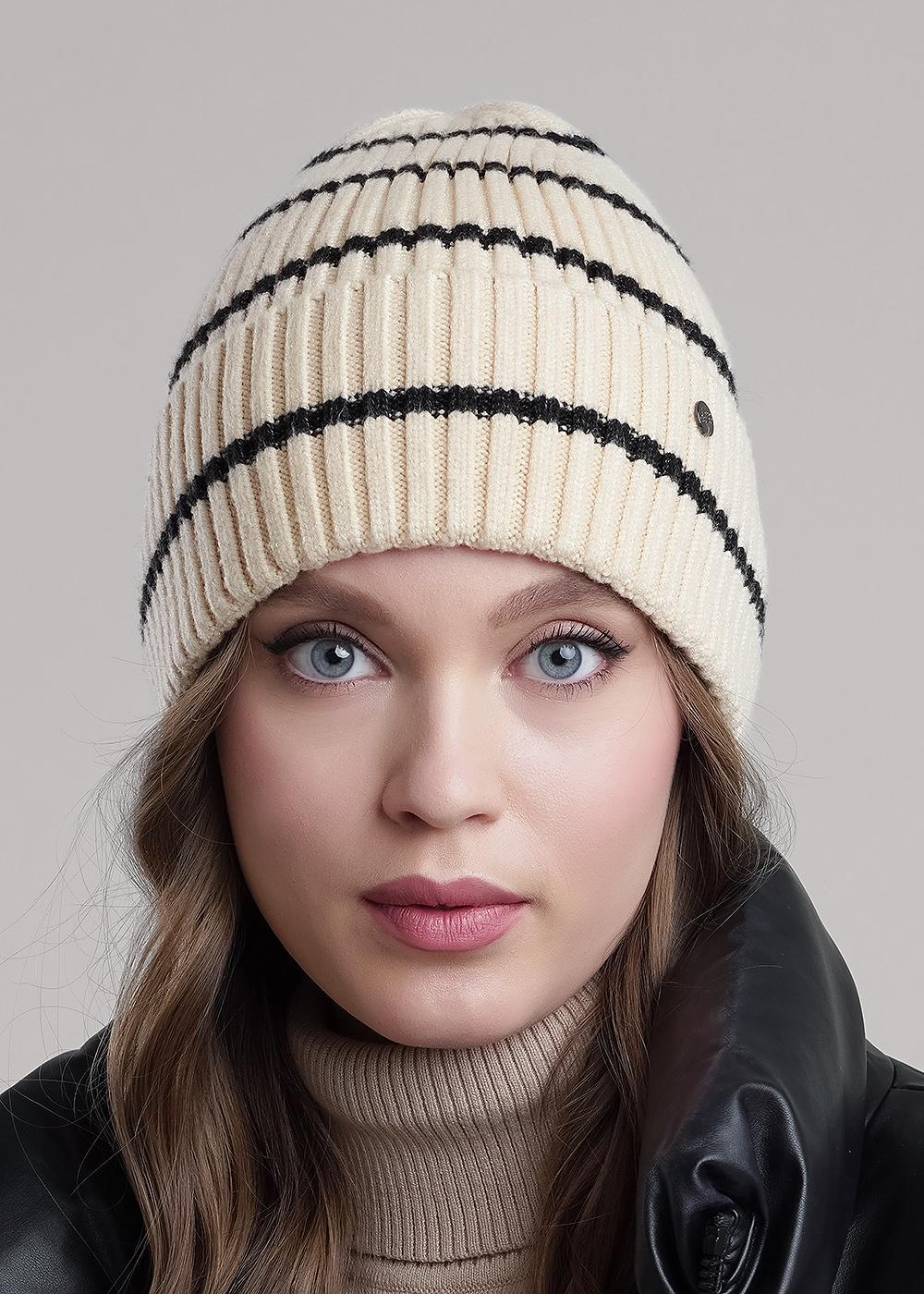 св.бежевый/меланж чёрный