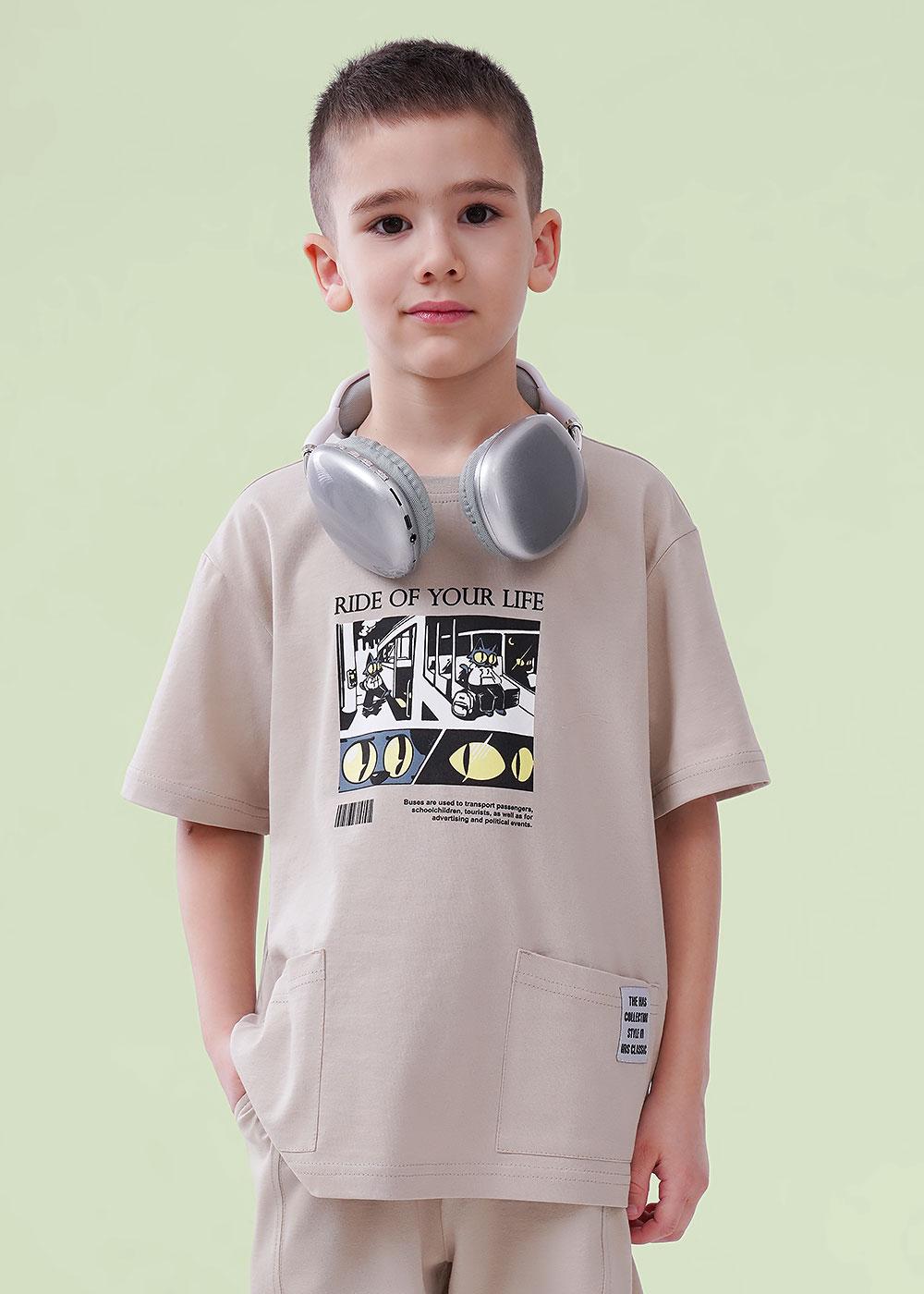 CLE 867419/18кд_п Футболка детская для мальчика