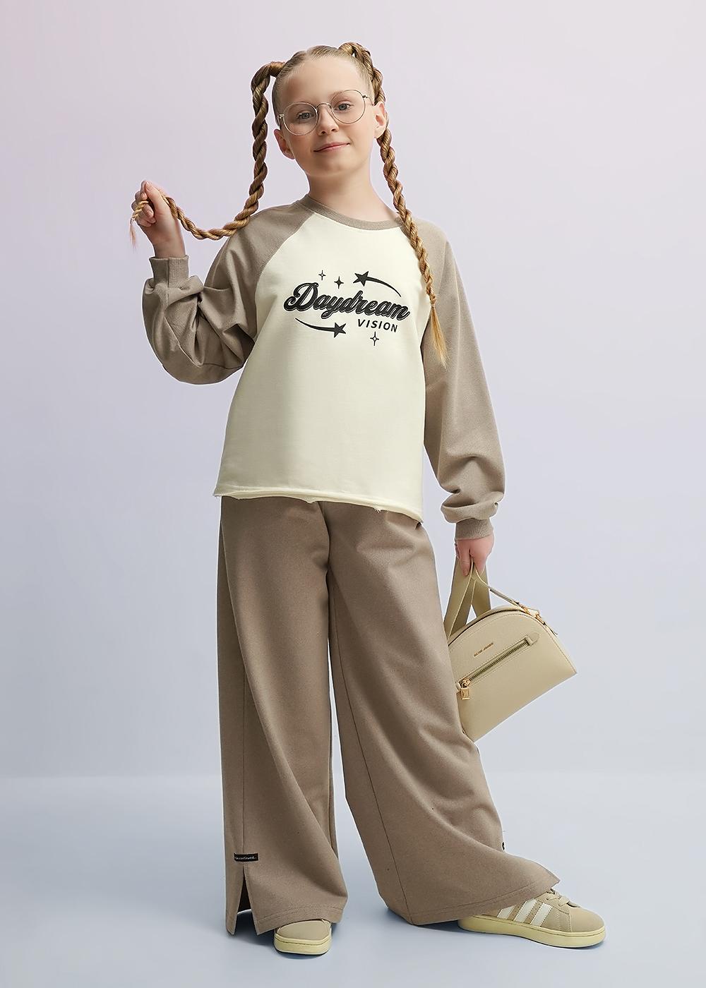 CLE 867402/15ан_п Свитшот для девочки