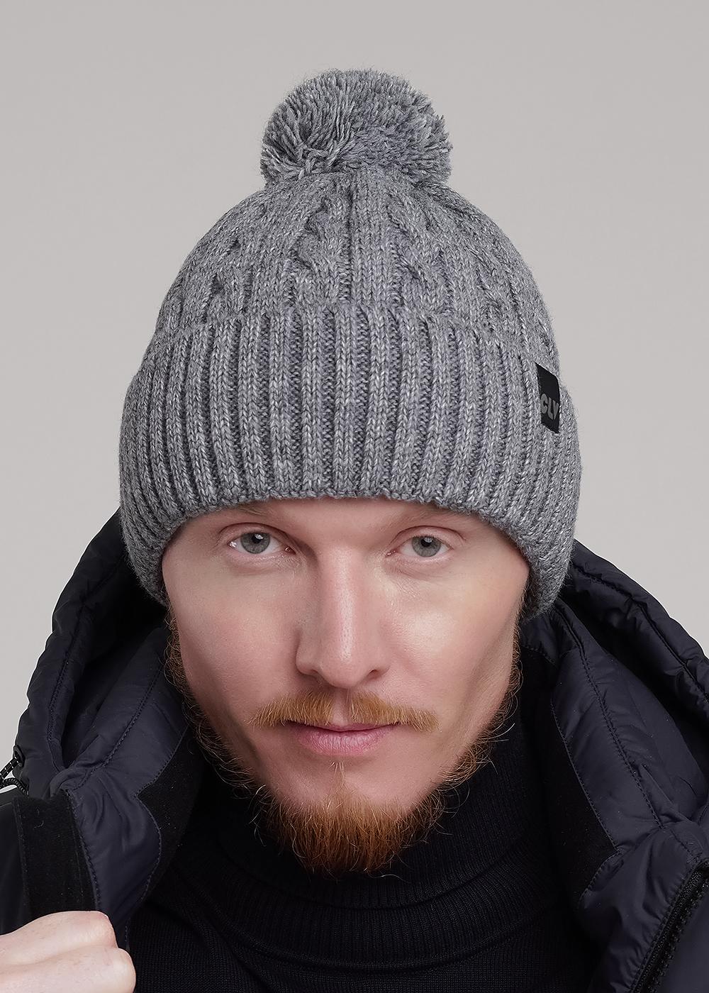 меланж серый