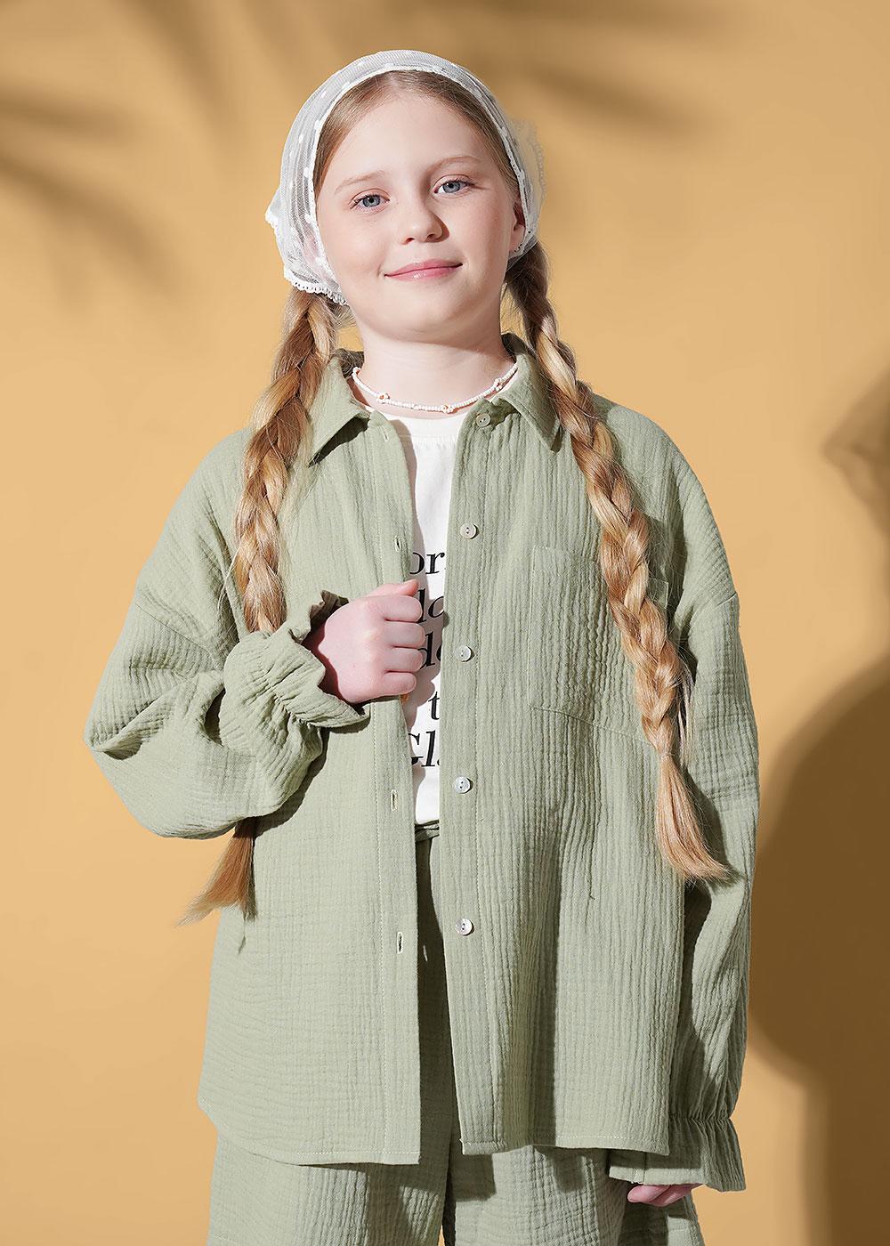 CLE 863308/17муж Рубашка детская