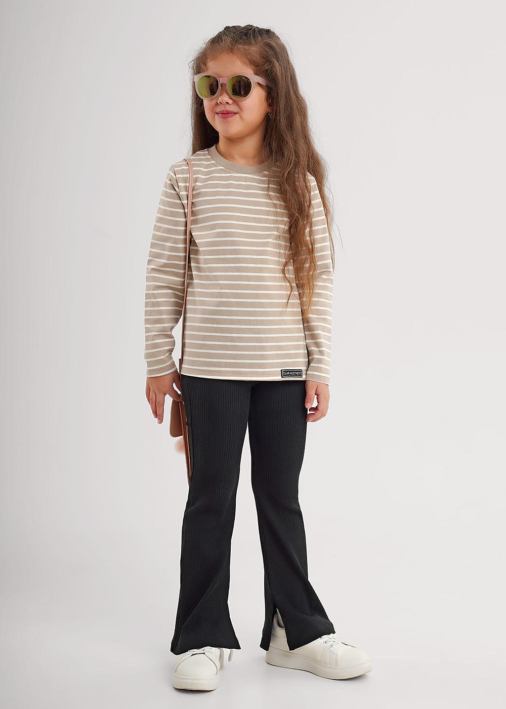 CLE 867281кдн Лонгслив для девочки