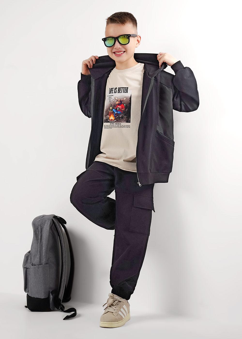 CLE 867321/12а Толстовка детская для мальчика