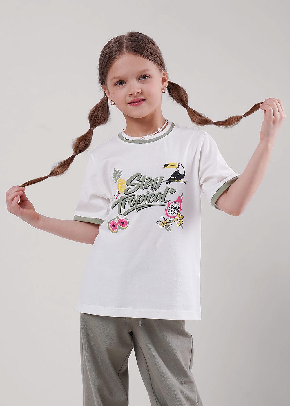 CLE 867435/17кд_п Футболка детская для девочки