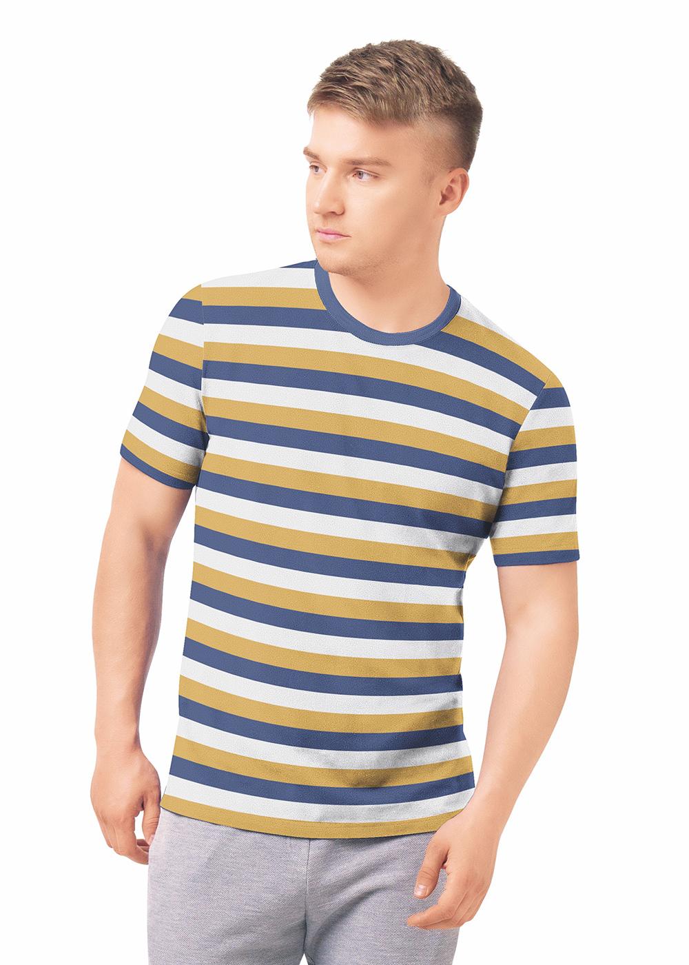 джинсовый/горчичный