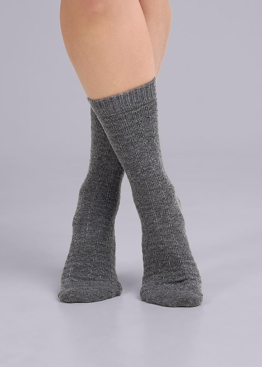 меланж серый