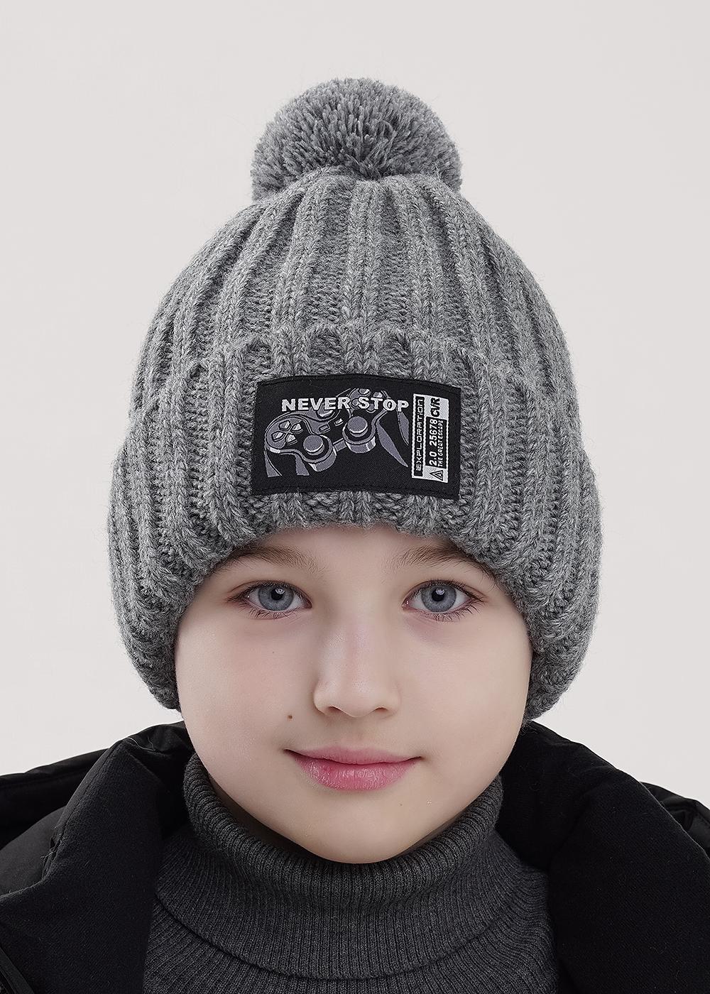 CLE 454154ап флис Шапка детская для мальчика