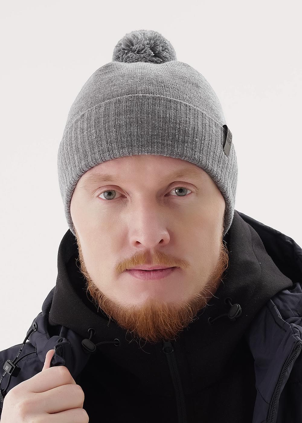 меланж серый