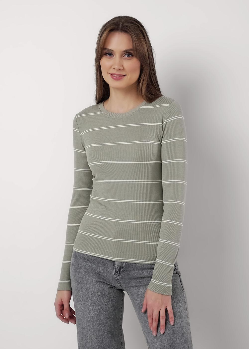 хаки/молочный