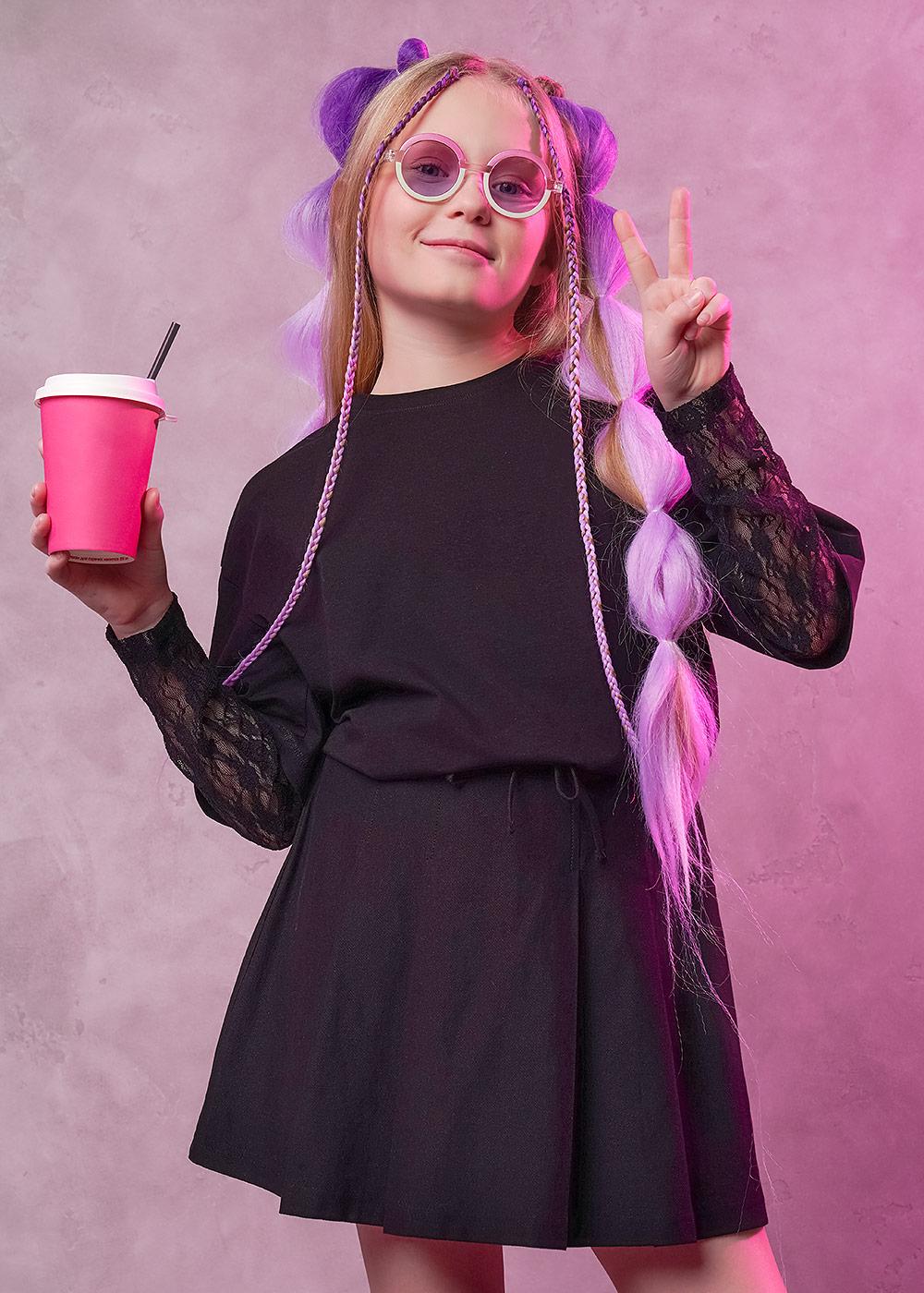 CLE 867285/11г Лонгслив для девочки