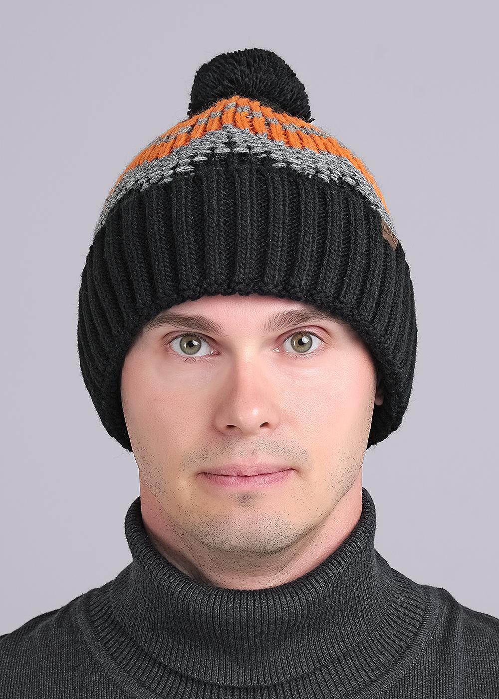 чёрный/оранжевый