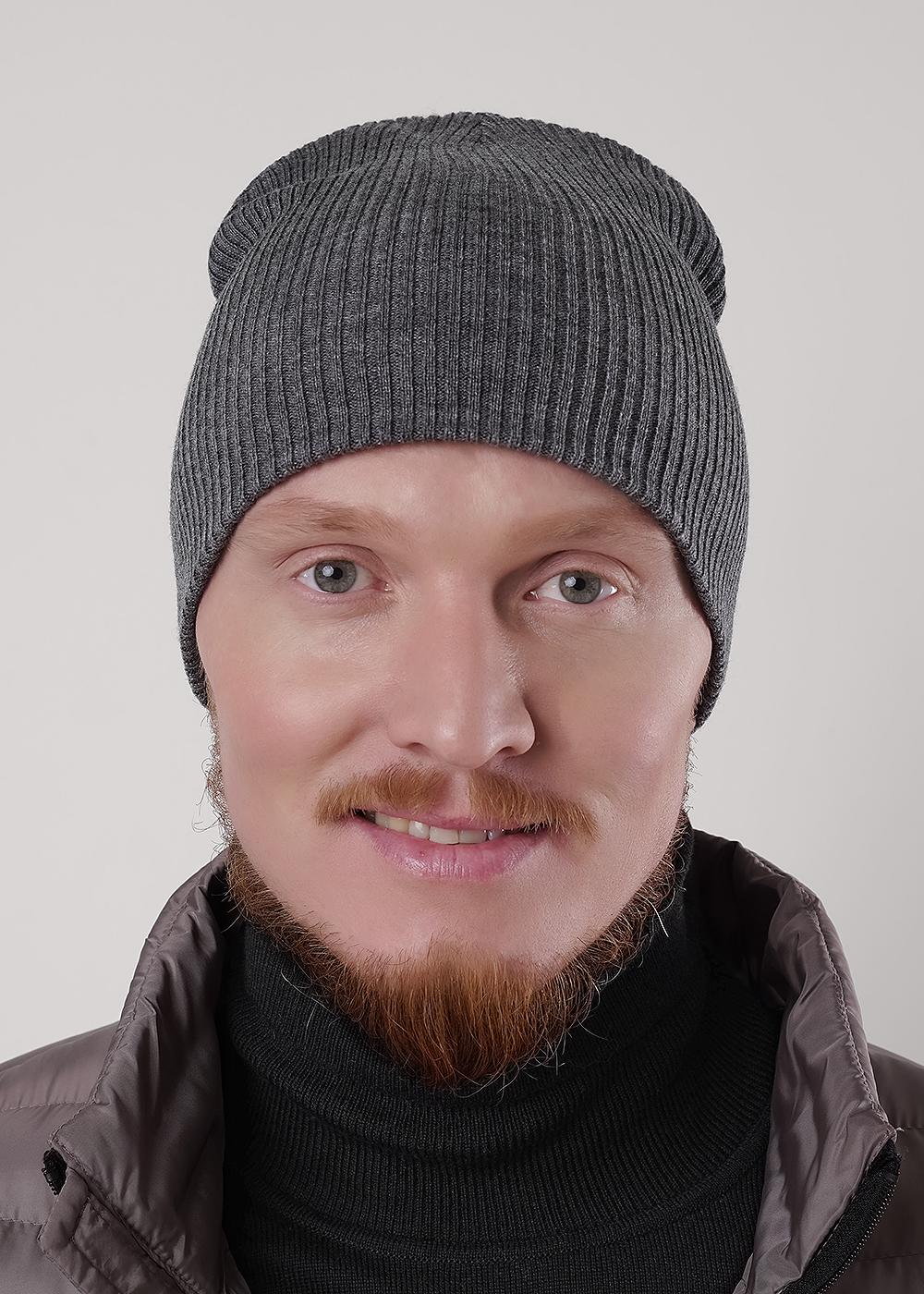 меланж серый
