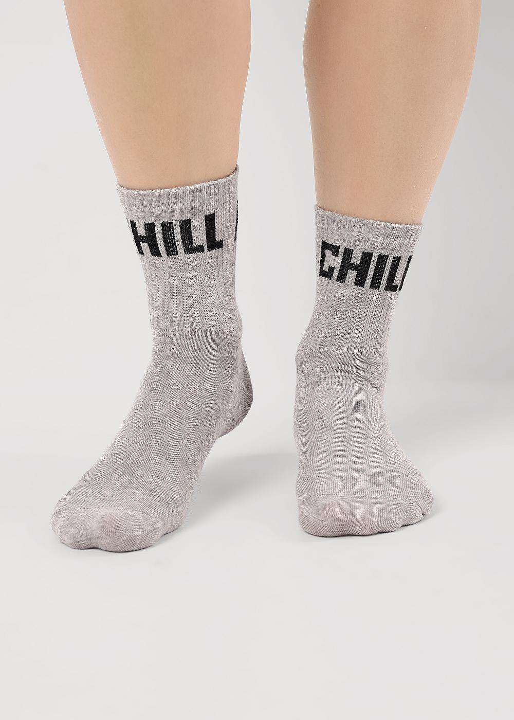 меланж серый