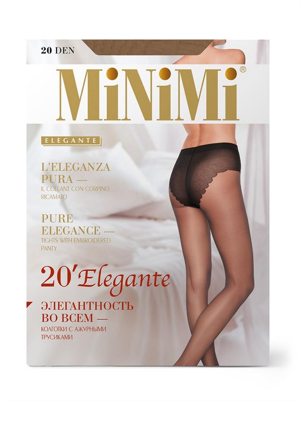 трусики под колготками MIN ELEGANTE 20 ажур.трусики Колготки женские