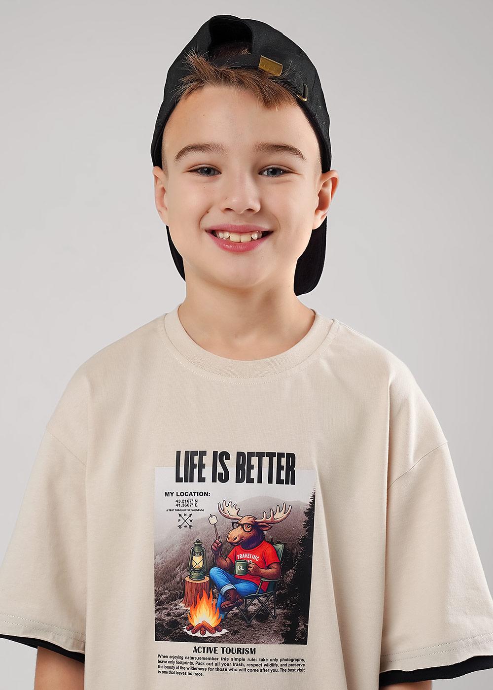 CLE 867327/12кд_п Футболка детская для мальчика