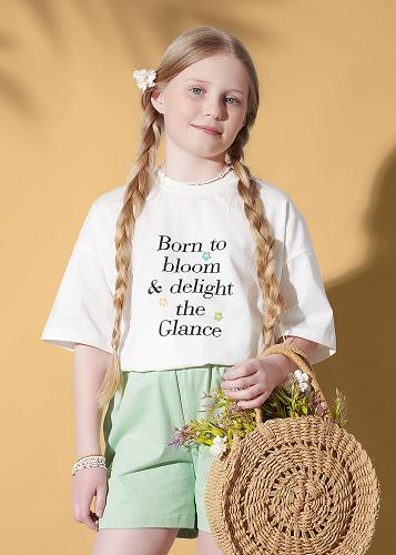 CLE 867440/17кд_п Футболка детская для девочки