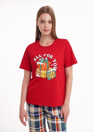 CLE LF15-1194 Футболка женская для дома