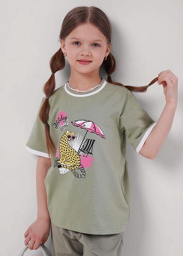 CLE 867435/17кд_п Футболка детская для девочки