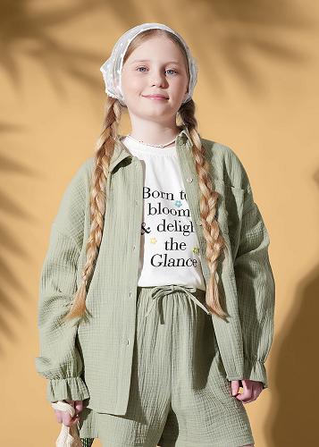 CLE 863308/17муж Рубашка детская