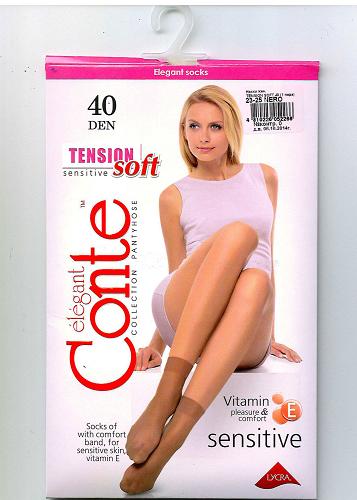 Ct TENSION SOFT 40 1п/у Носки женские капрон