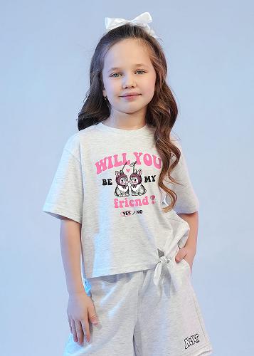 CLE 867354/13кдп_п Футболка детская для девочки