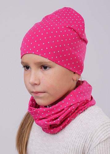 Комплект шапка + шарф детский 881534г