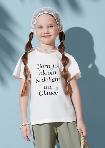 CLE 867436/17кд_п Футболка детская для девочки